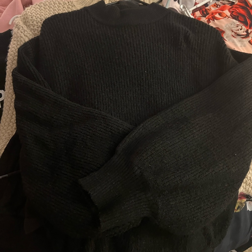 Big sleeve sweater